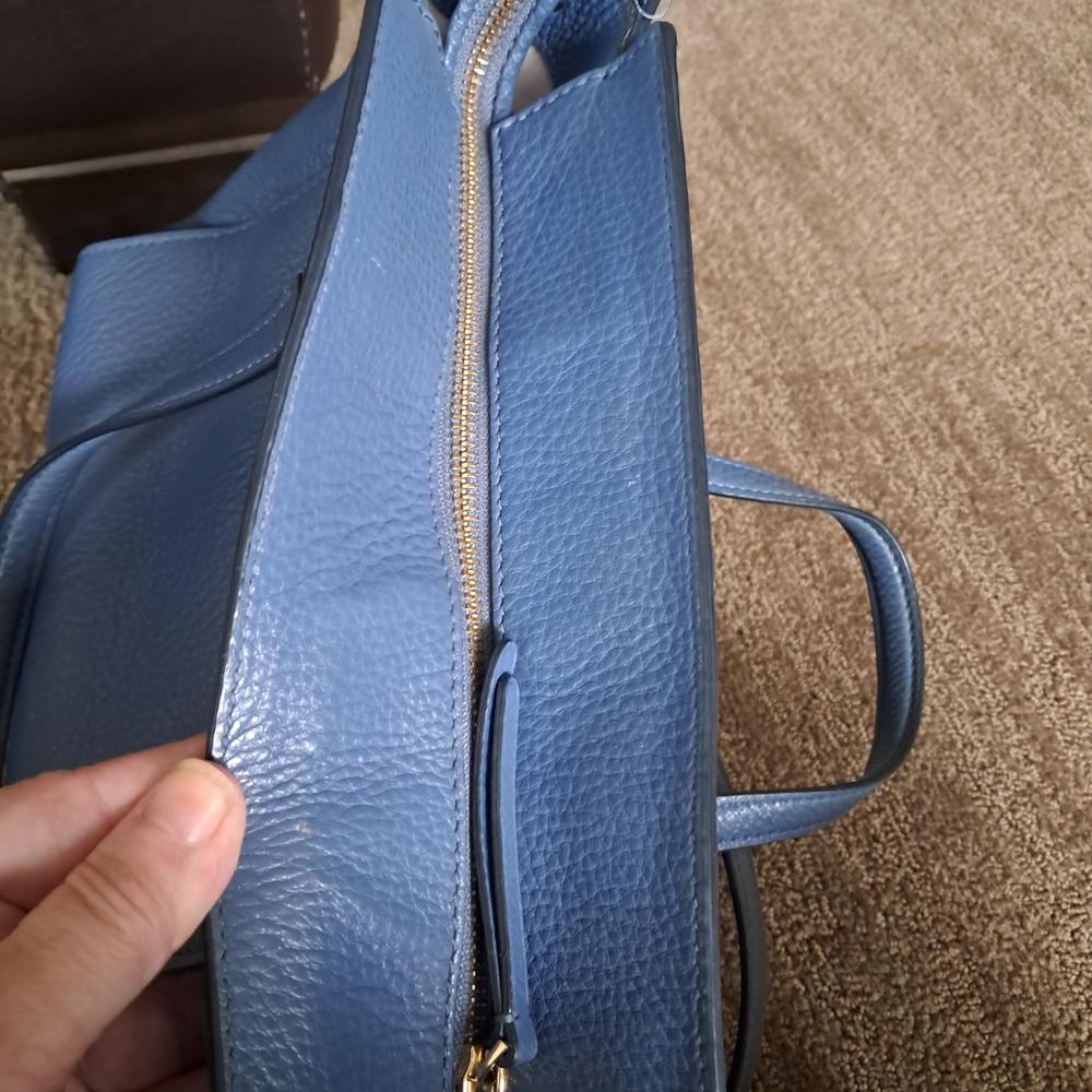 Kate Spade Blue Satchel Bag - Picture 8 of 11